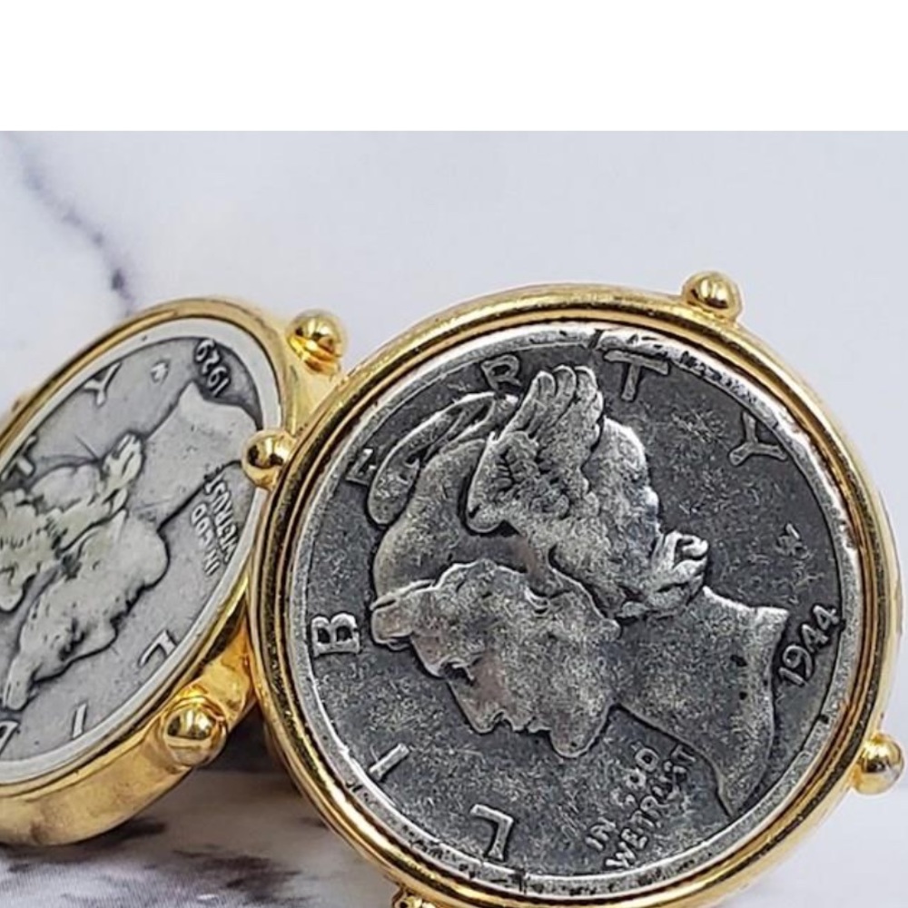 Liberty Coin Cuff links